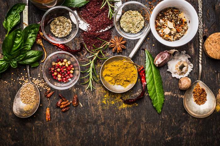 Spices herbs healthy make food health Spices herbs healthy make food health